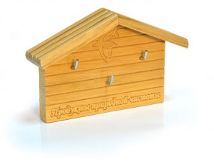 ключница деревянная из кедра сибирского экслюзив подарок