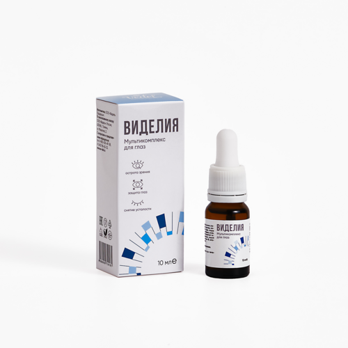 Виделия растительные капли для глаз