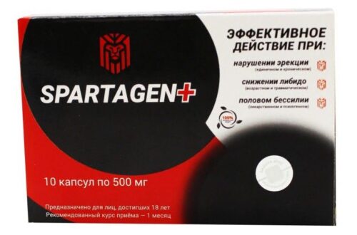 Spartagen+ для мужской силы Сашера-Мед: инструкция и применение