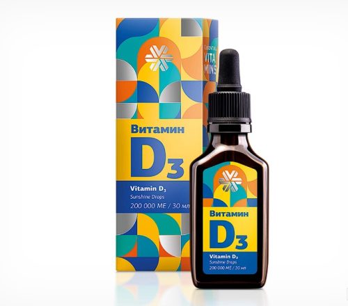 ипоаллергенный источник высокобиодоступного витамина D₃ в экстрачистом МСТ-масле – для поддержки иммунитета, правильной работы сердечно-сосудистой системы, а также заботы о женском здоровье и красоте кожи. Незаменим для укрепления костной ткани детей и взрослых. Обеспечивает защиту от преждевременного старения.