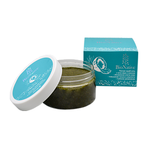 BioNative Рапная скраб-соль с алоэ вера и кокосом