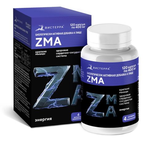 БАД ZMA натуральный комплекс для энергии в капсулах