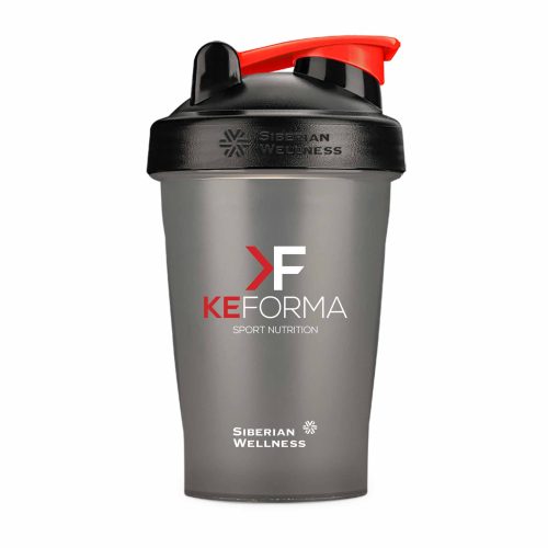Шейкер Keforma 400 мл — венчик, сито и герметичный клапан